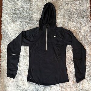 Nike Black Hooded Pullover
